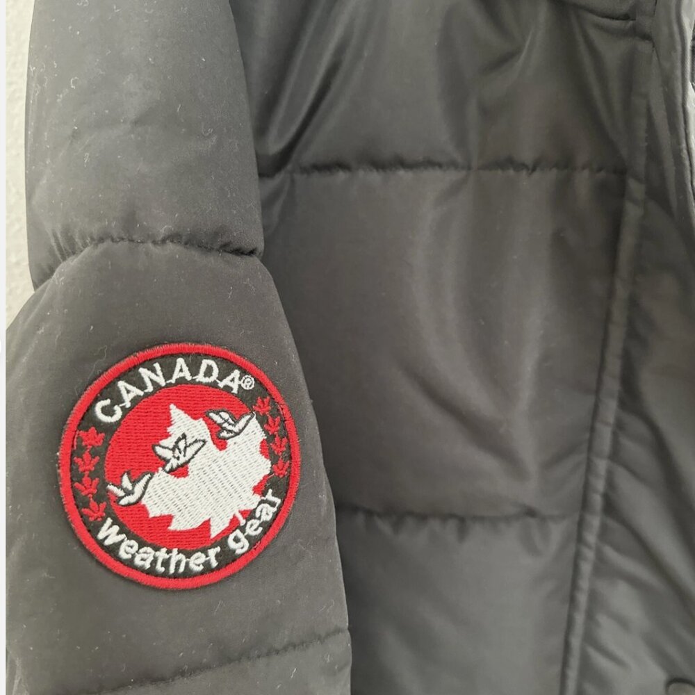 Canada Weather Gear Women’s Longline Black Puffer Parka - Picture 12 of 14